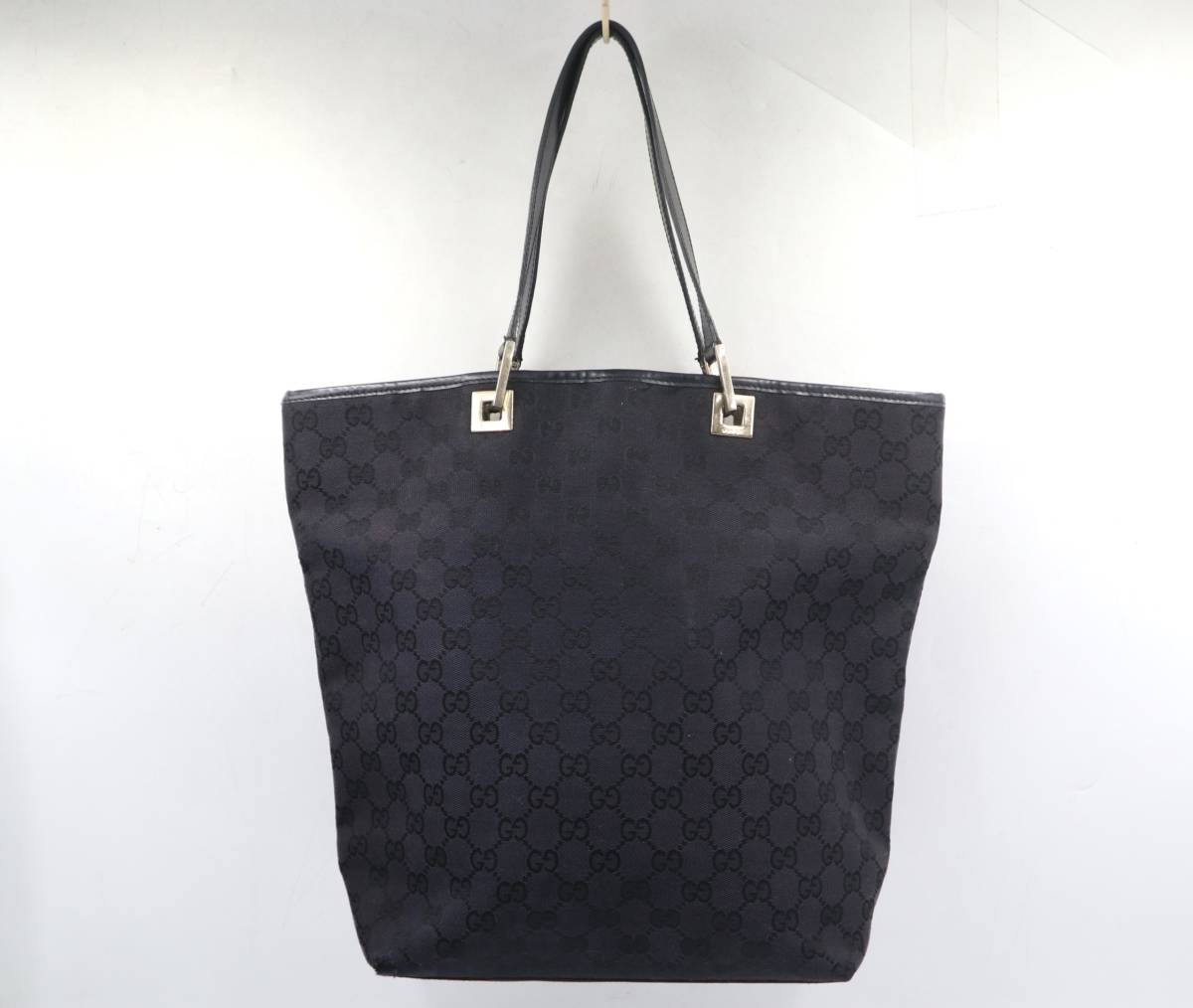 ☆GUCCI グッチ 002 1098 3444 GGキャンバス×レザー ショルダーバッグ 