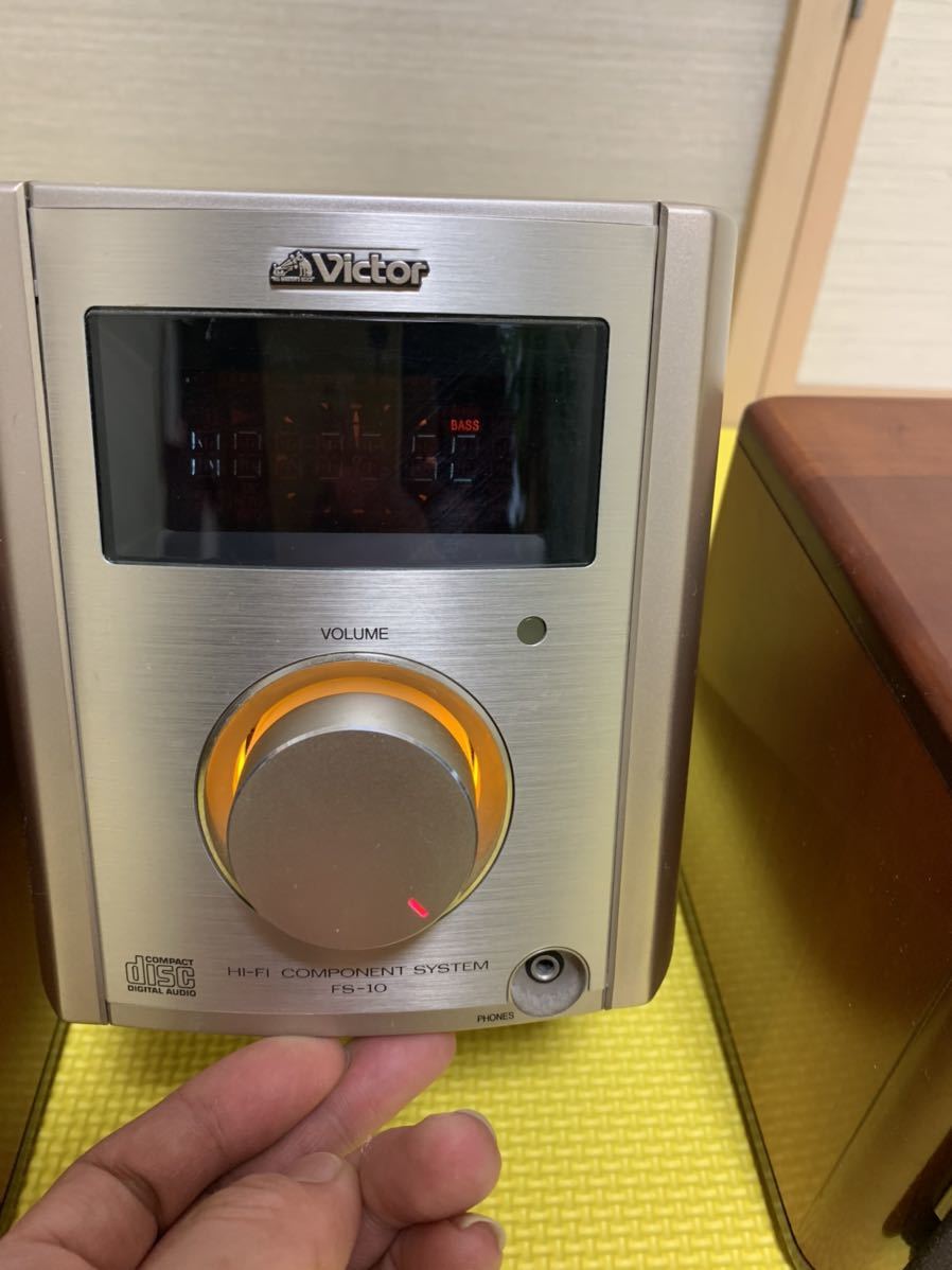 Victor Hi-Fi Component System Micro COMPONENT Vintage SYSTEM Cd⁄fm
