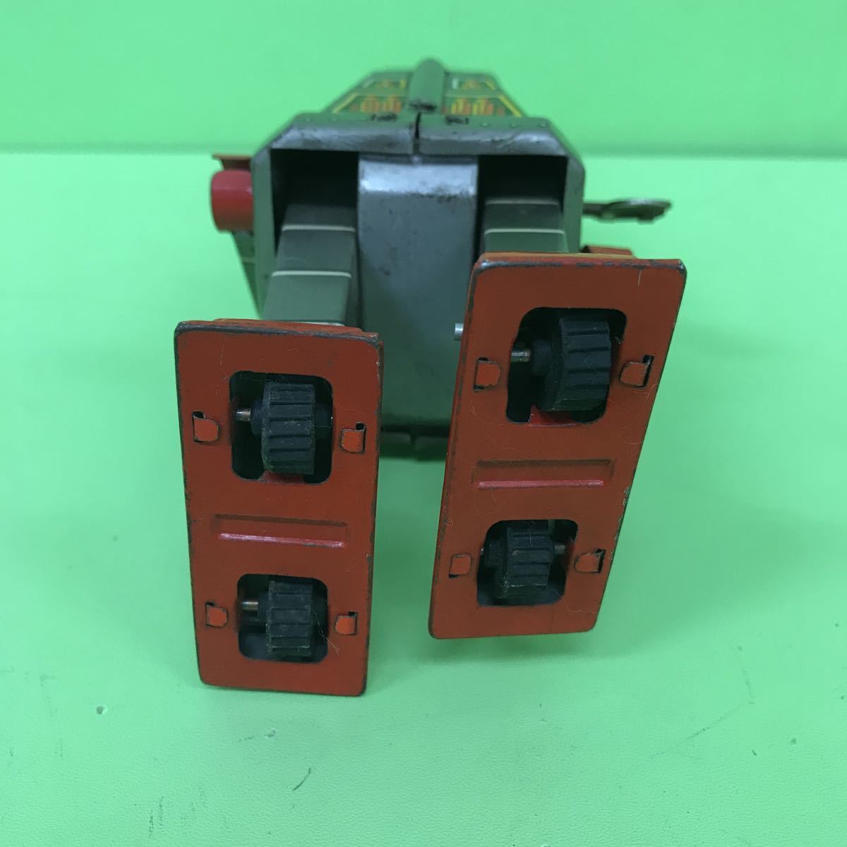 当時物 吉屋 SPAKY ROBOT スパーキー・ロボット ゼンマイ ブリキ 日本