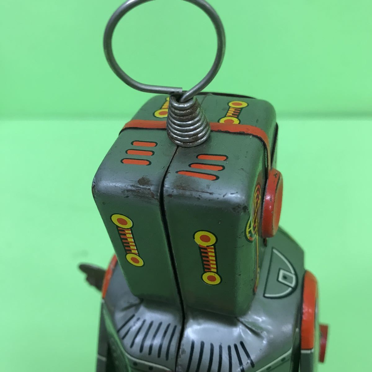 当時物 吉屋 SPAKY ROBOT スパーキー・ロボット ゼンマイ ブリキ 日本