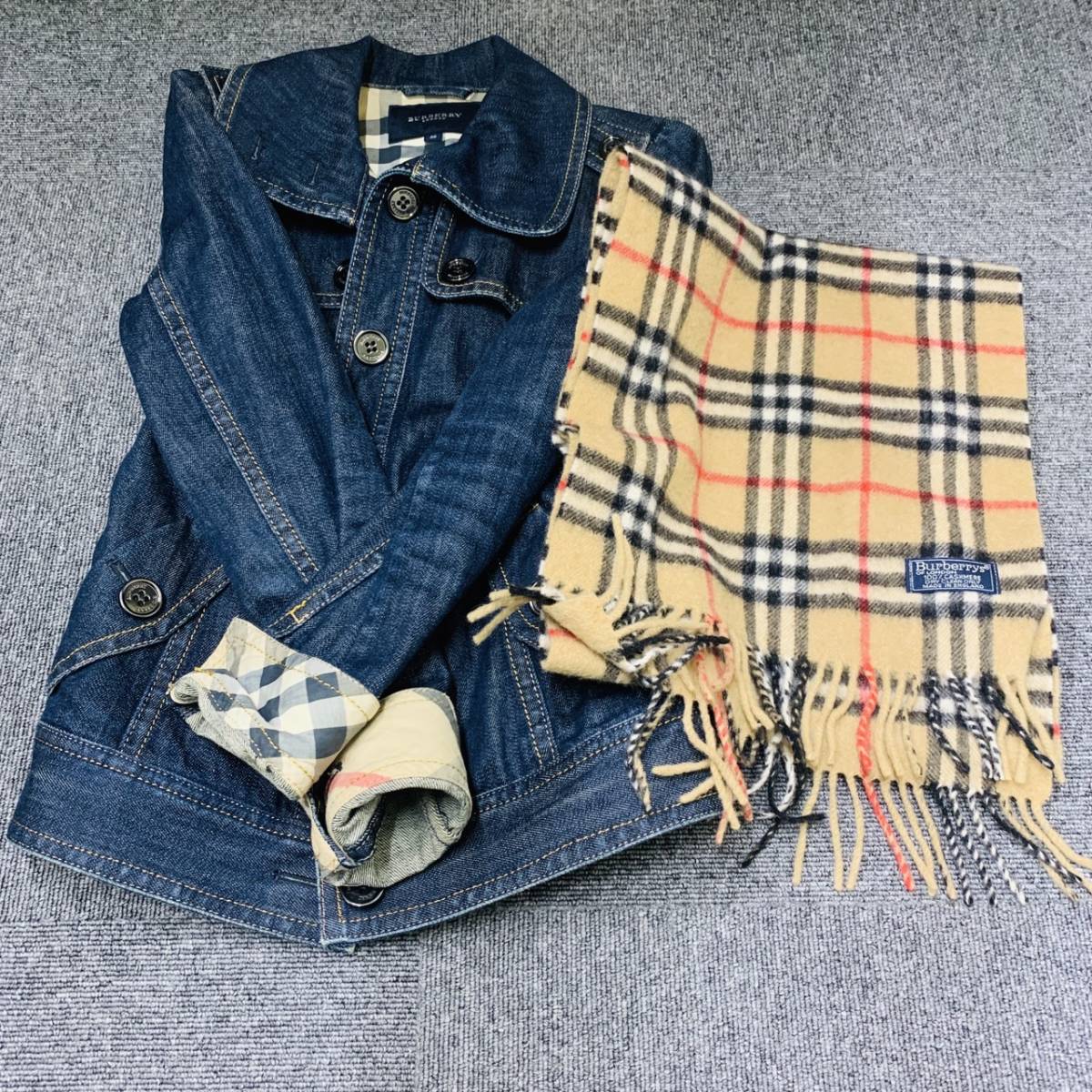 GO 3814】1円スタート Burberry バーバリー レディース デニム
