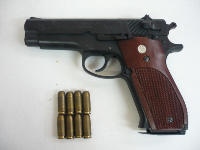 SU55.MFG マルシン モデルガン S&W A161980 Model 39-2