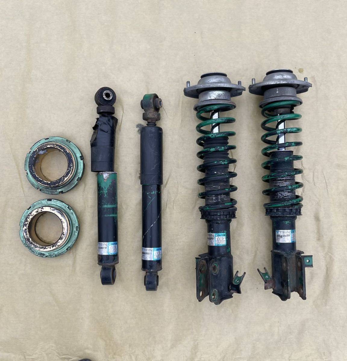 スズキ テイン 車高調 ワゴンR ラパン モコ等 mh22s he21s 流用（TEIN 