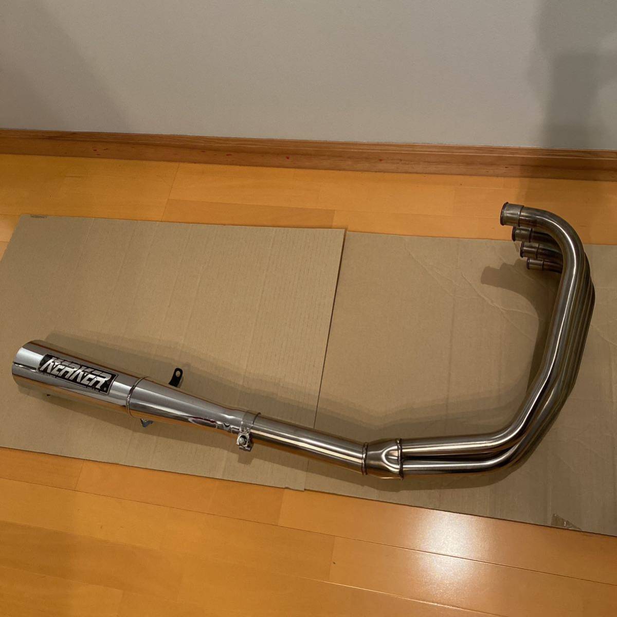 KERKER メガホンマフラー 　z400fx Z550FX 希少 z550fx z400fx KERKER カーカー マフラー メガホン KERKER