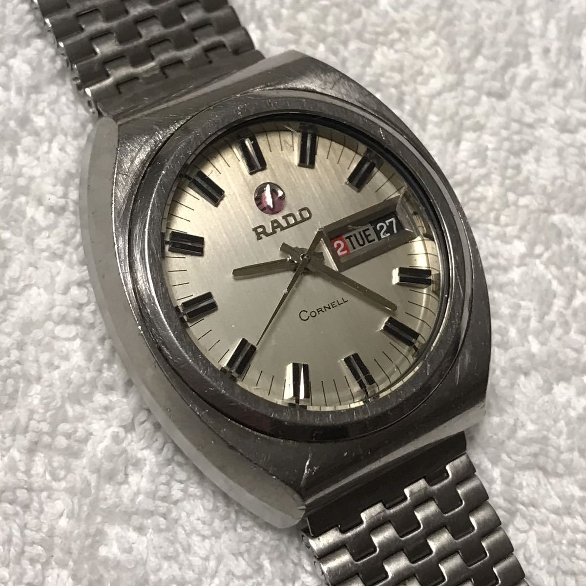 ラドー コーネル 自動巻 手巻 可動品 RADO CORNELL(ラドー)｜売買され