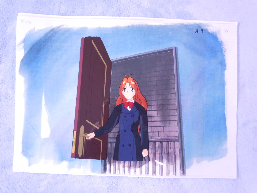 超美品 セル画7 ☆愛天使伝説 ウエディングピーチ 谷間ゆり 