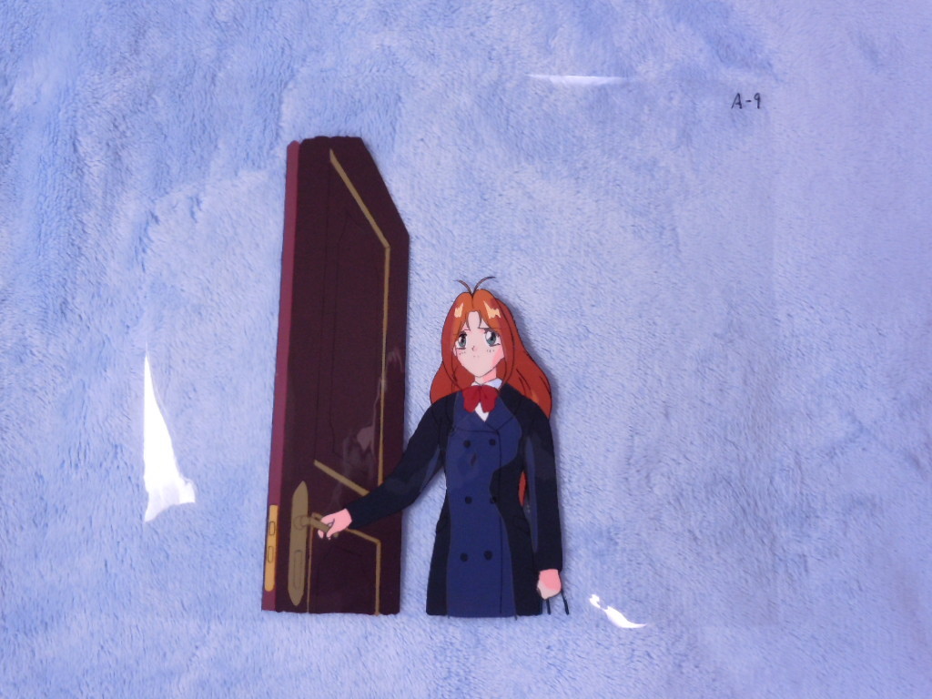 超美品 セル画7 ☆愛天使伝説 ウエディングピーチ 谷間ゆり 