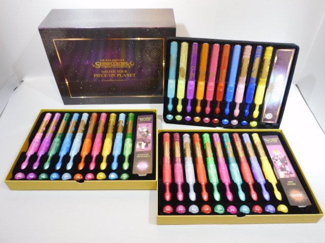 公式コンサートライト コンプリートセットTHE IDOLM＠STER SHINY COLORS 3rdLIVE TOUR PIECE ON PLANE [1-3] No.4958