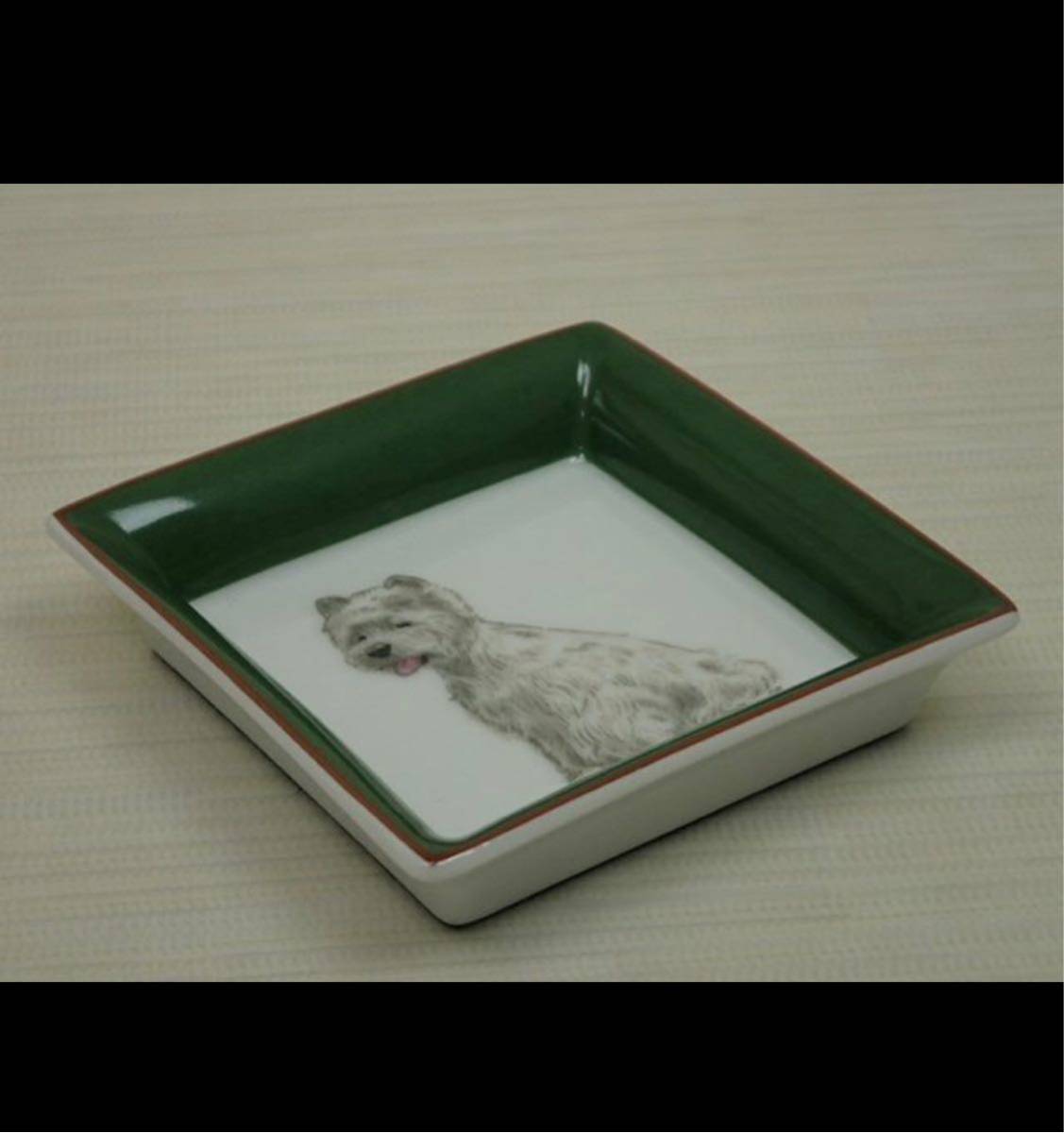 HERMES エルメス 灰皿 West Highland White 犬 テリア 【公式通販】