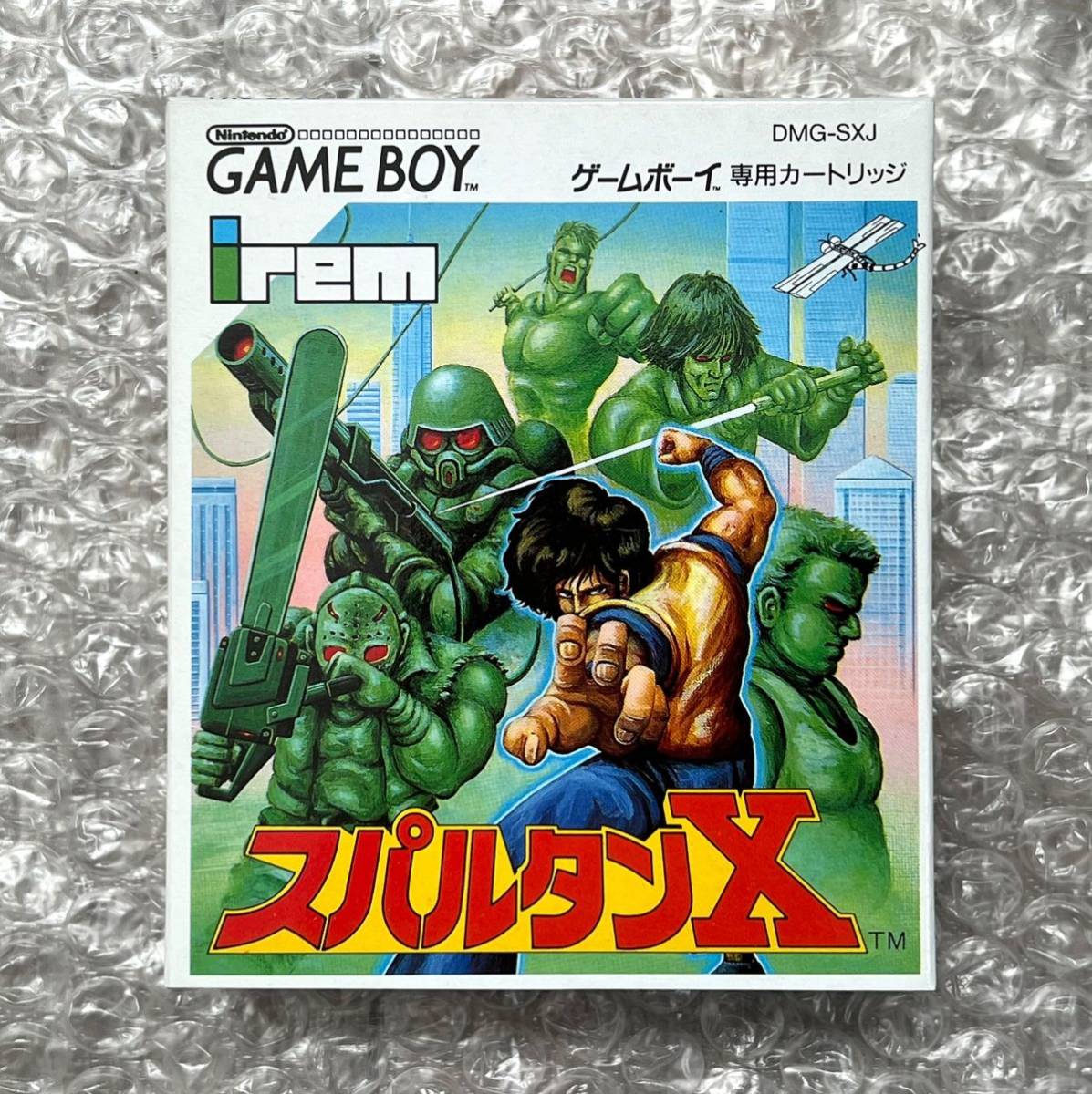 新品未開封・未使用・極美品〉GB ゲームボーイ スパルタンX アイレム 