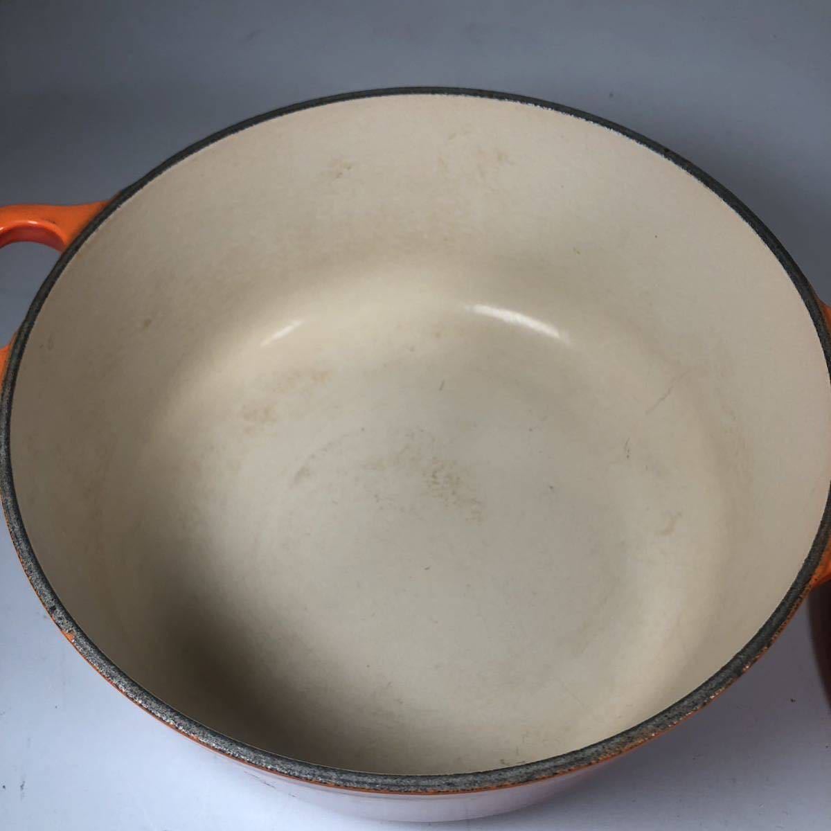 LE CREUSET ル・クルーゼ ルクルーゼ 両手鍋 ココット・ロンド 20 