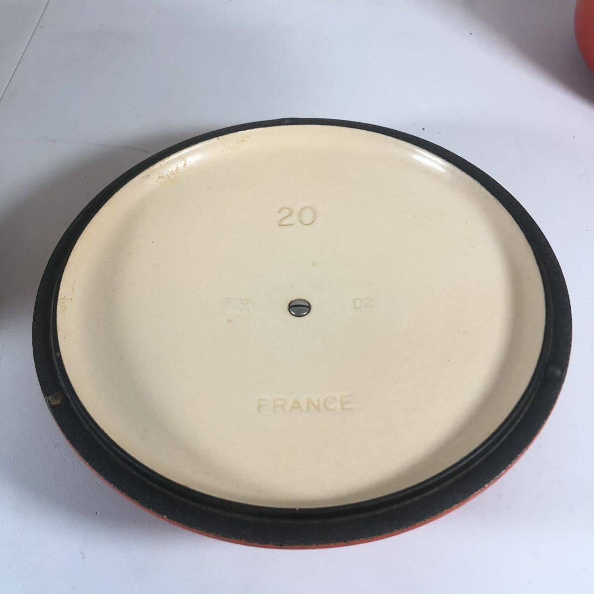 LE CREUSET ル・クルーゼ ルクルーゼ 両手鍋 ココット・ロンド 20 