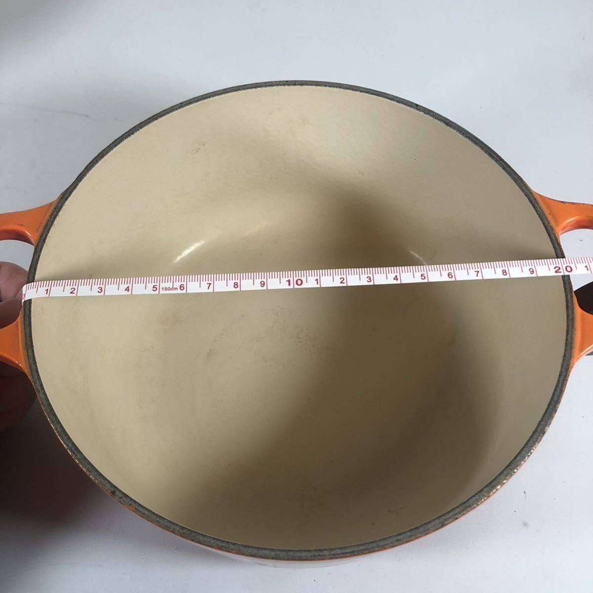 LE CREUSET ル・クルーゼ ルクルーゼ 両手鍋 ココット・ロンド 20 