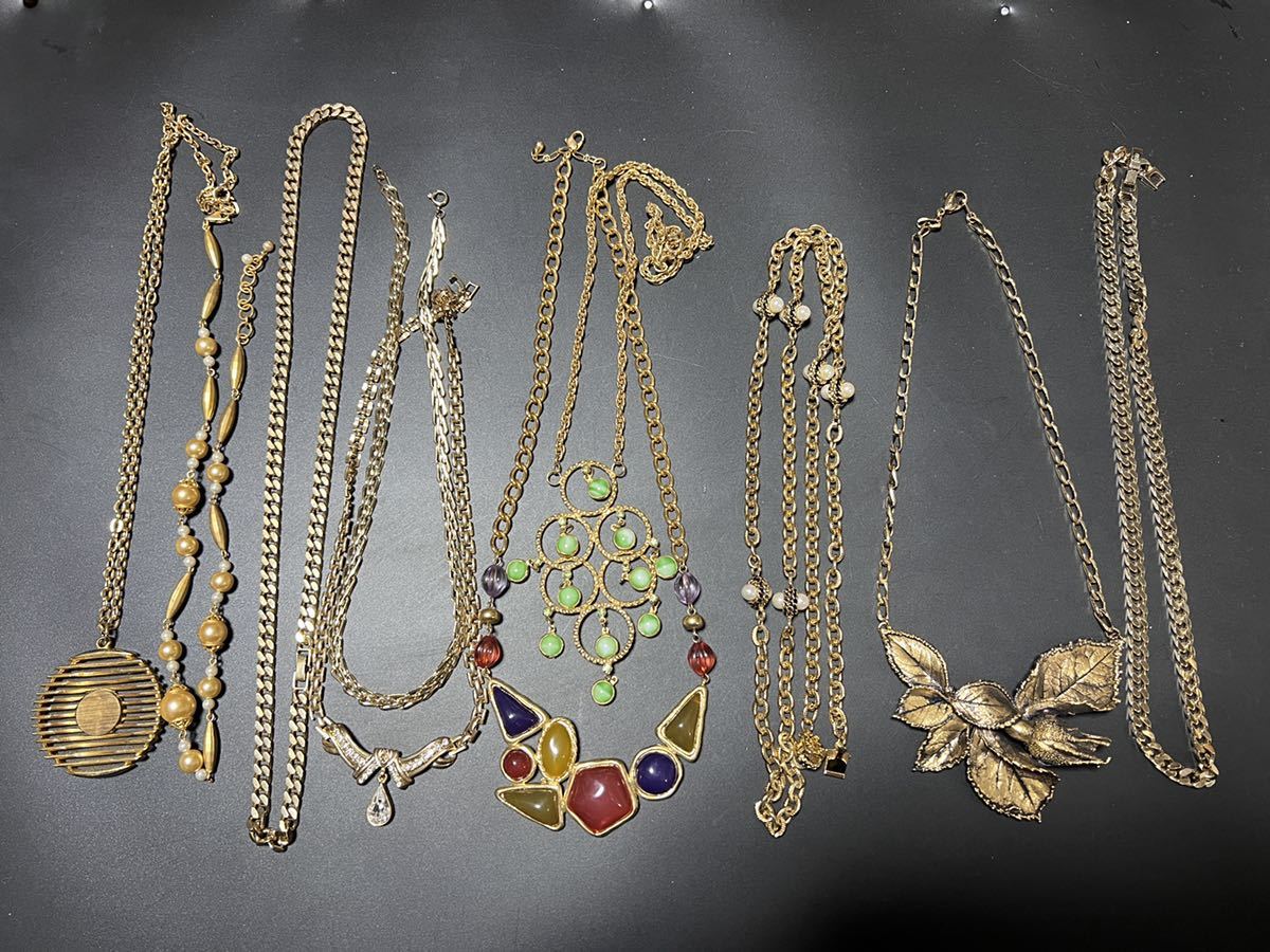 【19】ヴィンテージ ネックレス アクセサリー まとめ まとめ売り 国内 海外製