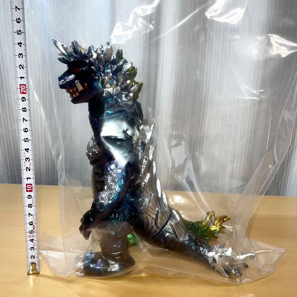 MAXTOY 双頭怪獣 デュアロス ブルー × グリーン ソフビ sofvi マックス 