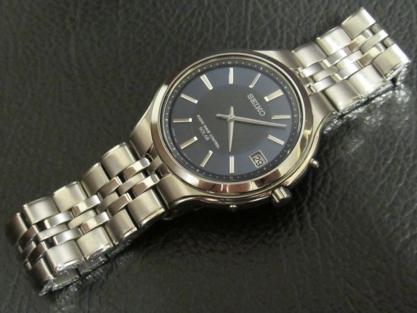 Yahoo!オークション セイコー ドルチェ SADZ041 チタン 電波 ソーラー