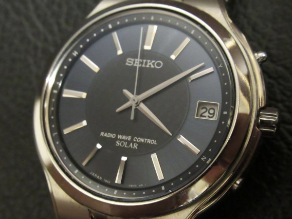 Yahoo!オークション セイコー ドルチェ SADZ041 チタン 電波 ソーラー