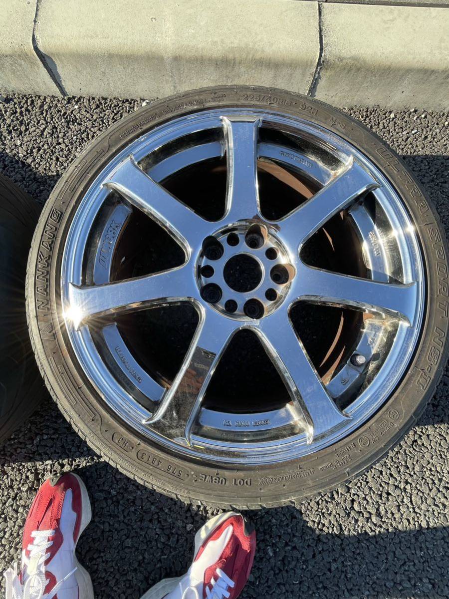 WORK EMOTION XT7 18インチ 7.5j +42オフセット 4本 ワーク 