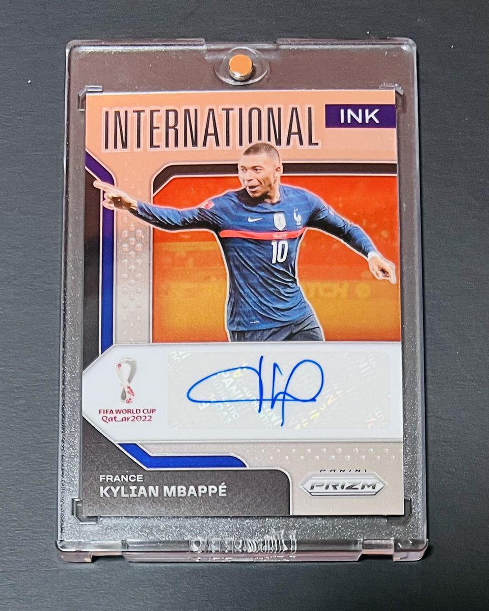 Kylian Mbappe エムバペ ワールドカップ フランス 直筆サイン 2022 
