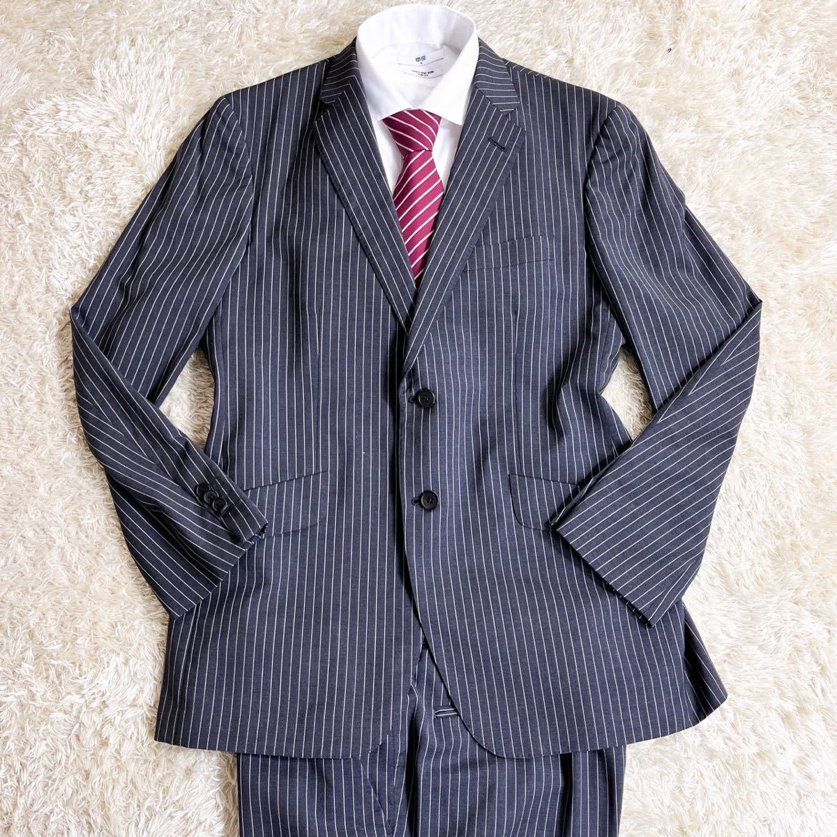 極上の艶感!ポールスミス/Paul Smith スーツ セットアップ グレー