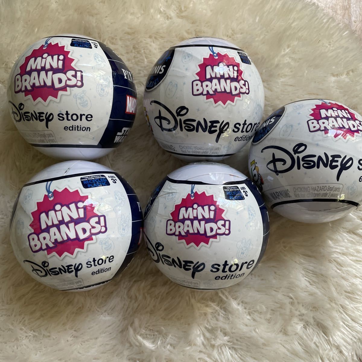 ZURU 5 SURPRISE ディズニー ミニブランズ MiNi BRANDS Disney store5点 