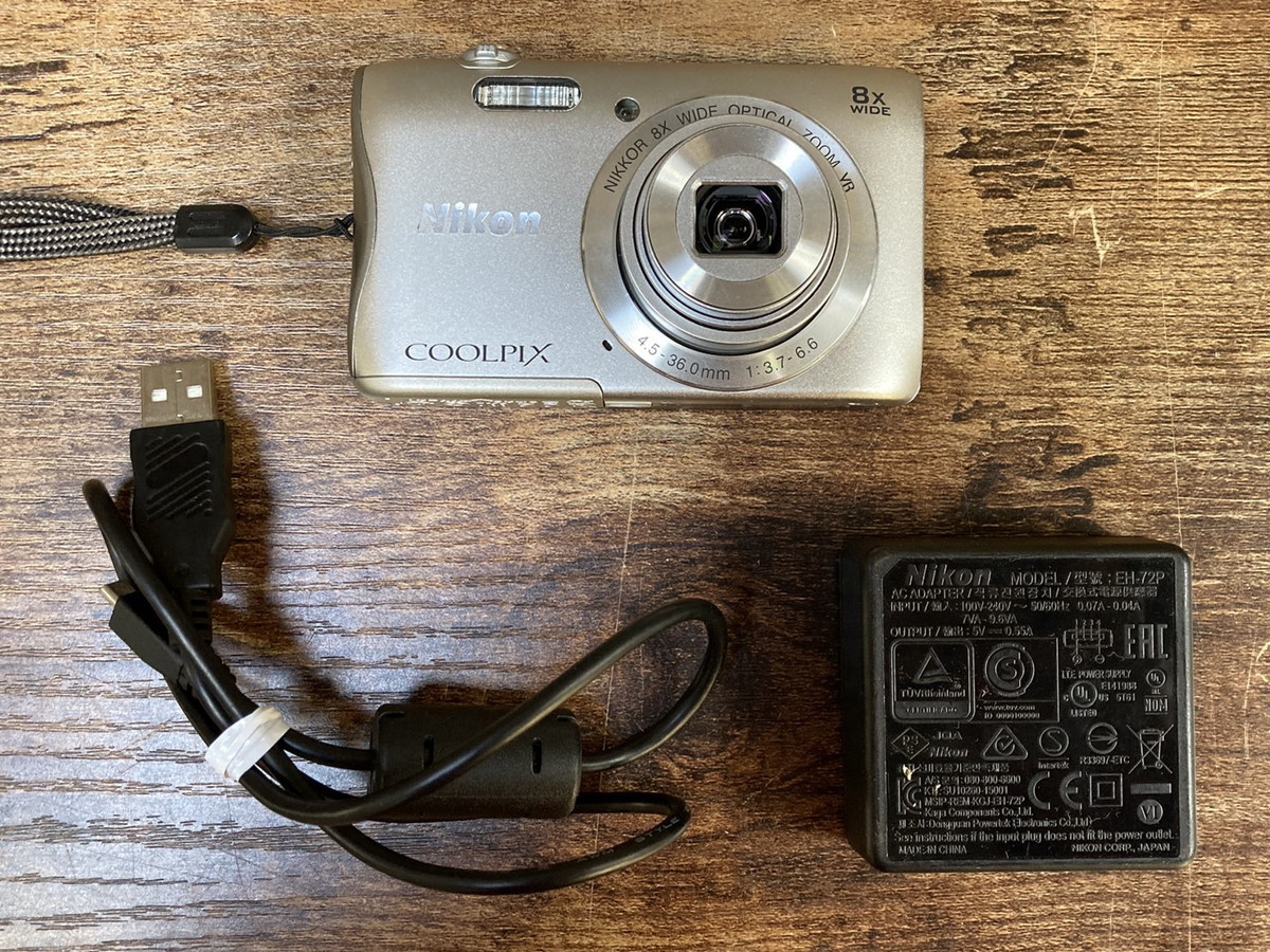 動作品】Nikon Coolpix S3700 デジタルカメラ 動作確認済み Nikon