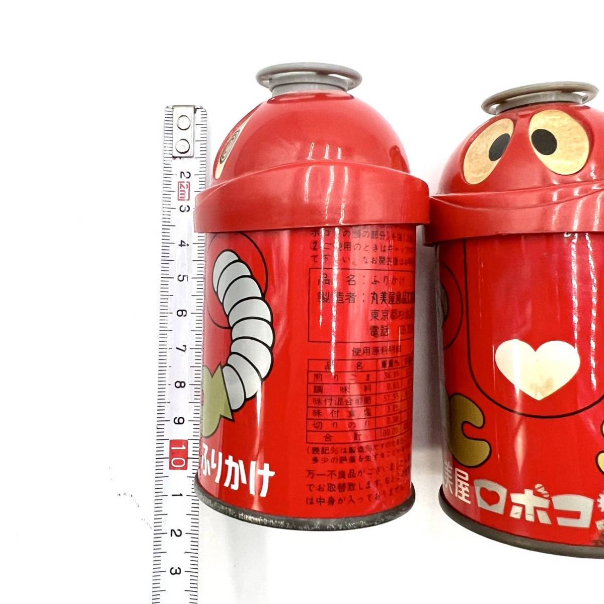 baf100☆ 丸美屋 ロボコン ふりかけ 昭和レトロ 当時物 2点セット(雑貨