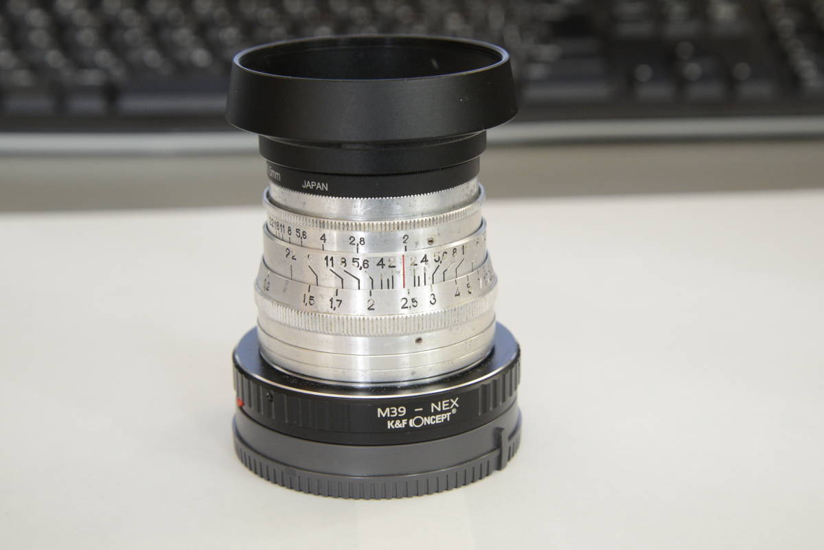 旧ソ連レンズ Jupiter ジュピター8 50mm f2 NEX（ソニー）マウント