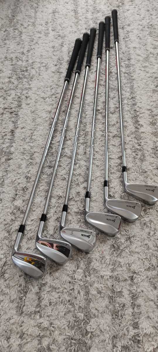 美品 スリクソン SRIXON Zフォージド Z-FORGED 5-P 6本セット 22年12月新品購入 