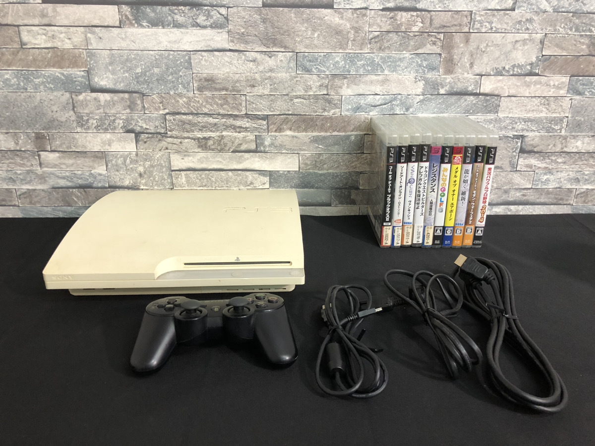 PlayStation3 CECH-3000A プレステーション3 ソフト6本付 うてる