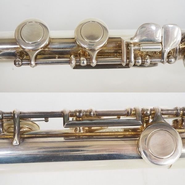 KAWAI KFL-145ES フルート リッププレート銀製 希少 美品 ケース