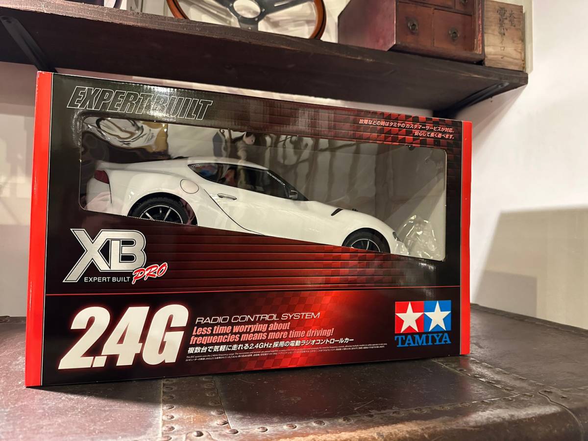未開封 1/10 RC XBPRO トヨタ GR スープラ (TT-02 シャーシ) ホワイト