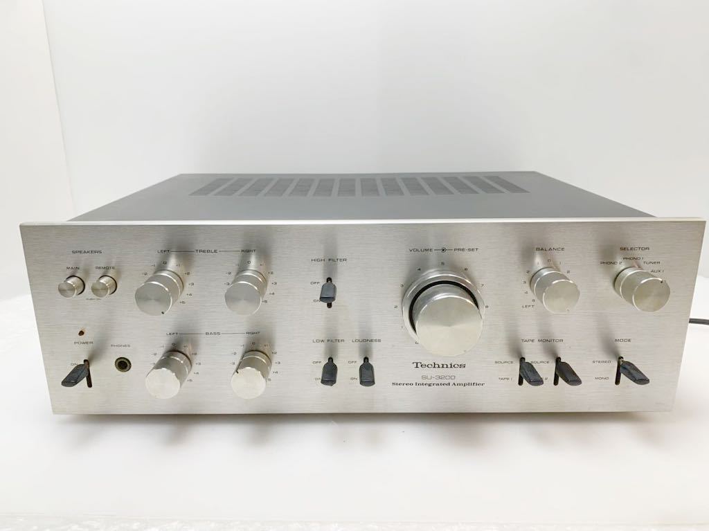 H1-1 YX. technics テクニクス SU-3200 プリメインアンプ SU-3200