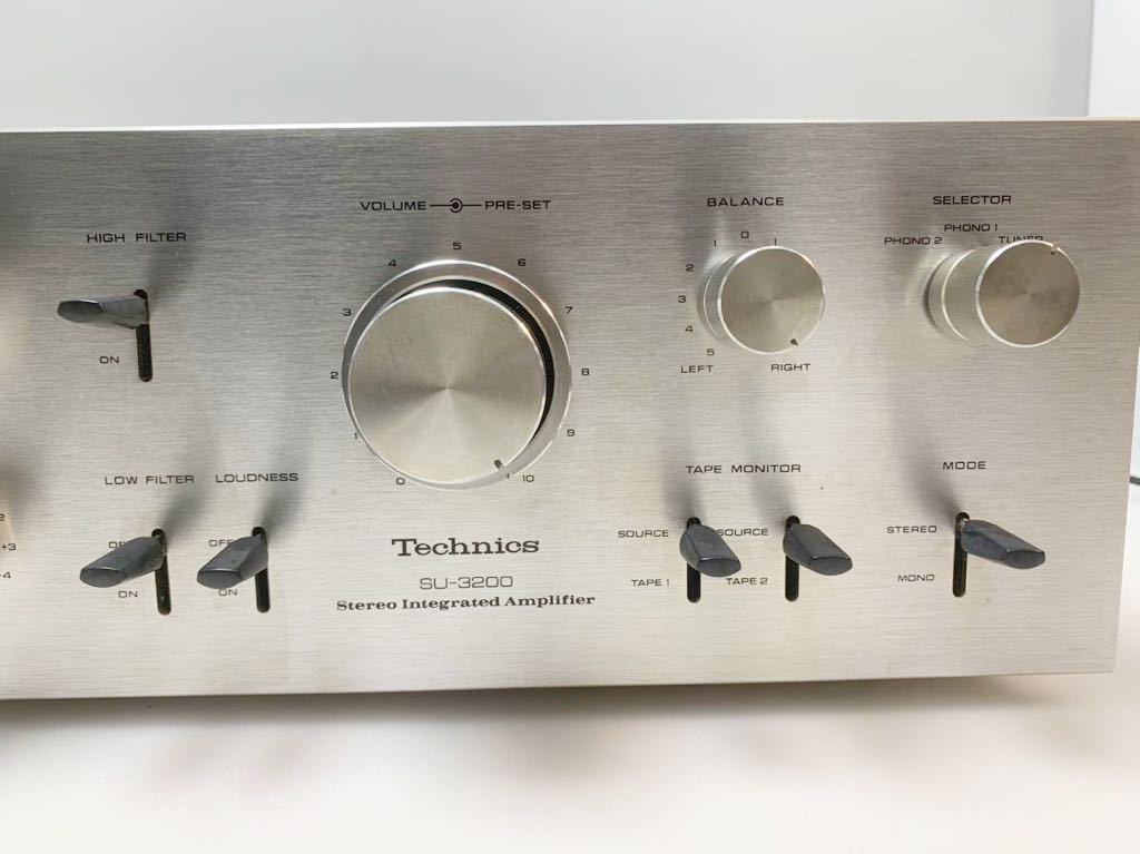 H1-1 YX. technics テクニクス SU-3200 プリメインアンプ SU-3200