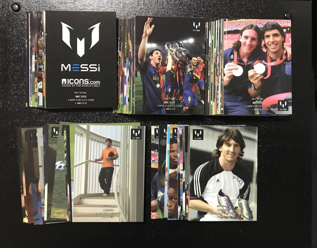 89種セット（ダブり無し） ICON メッシ オフィシャルカードコレクション メッシ バルセロナ アルゼンチン