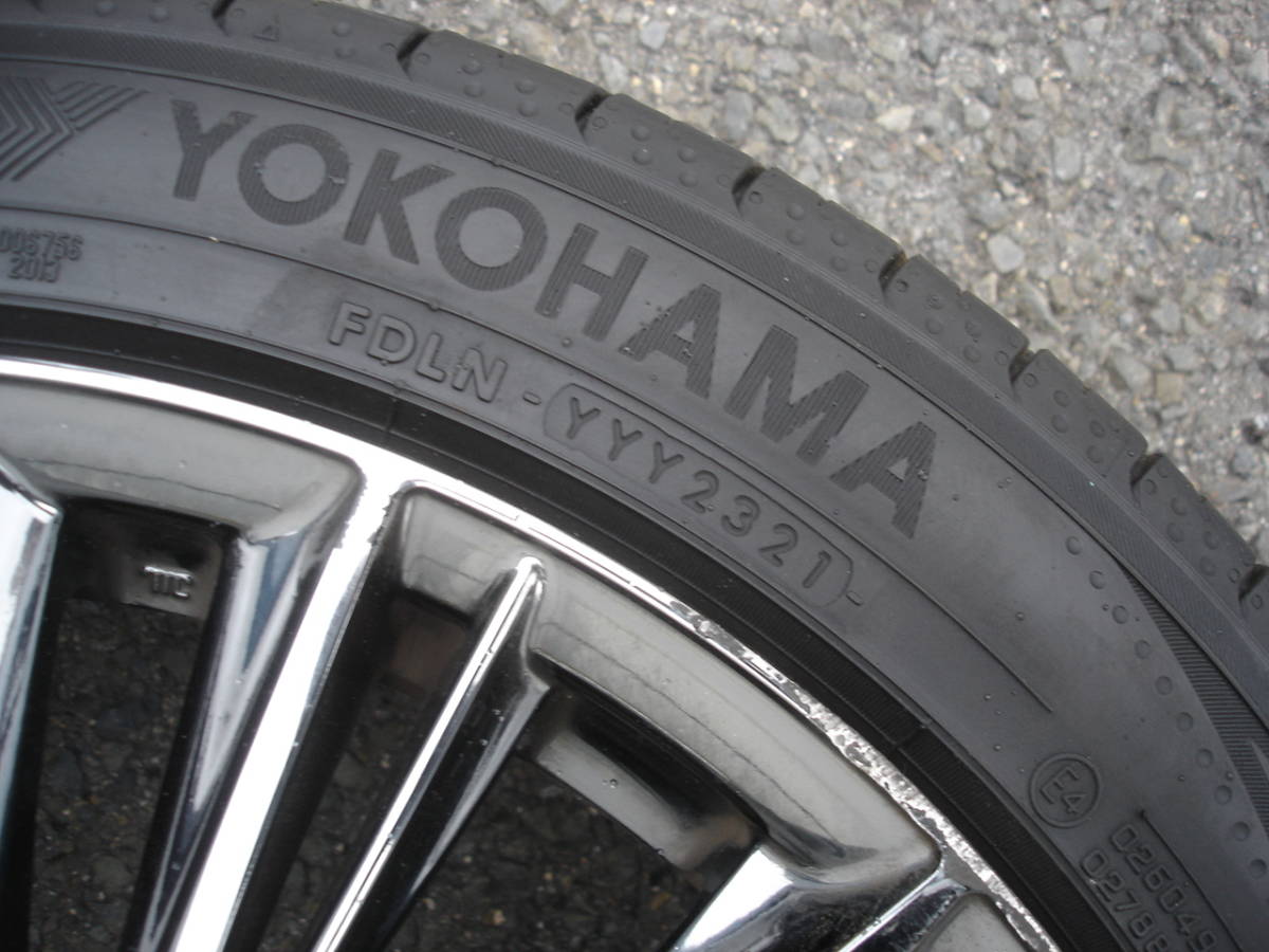 ○RAYS VERSUS stratagia VOUGE 8J +45 5/114.3 4本セット バリ山 
