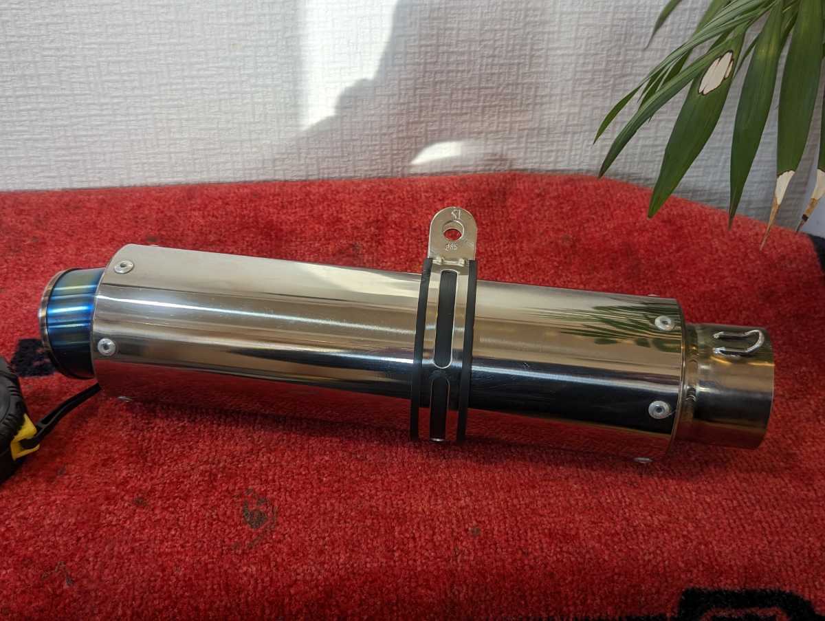 Kファクトリー GPサイレンサー チタンサイレンサー60.5 送込
