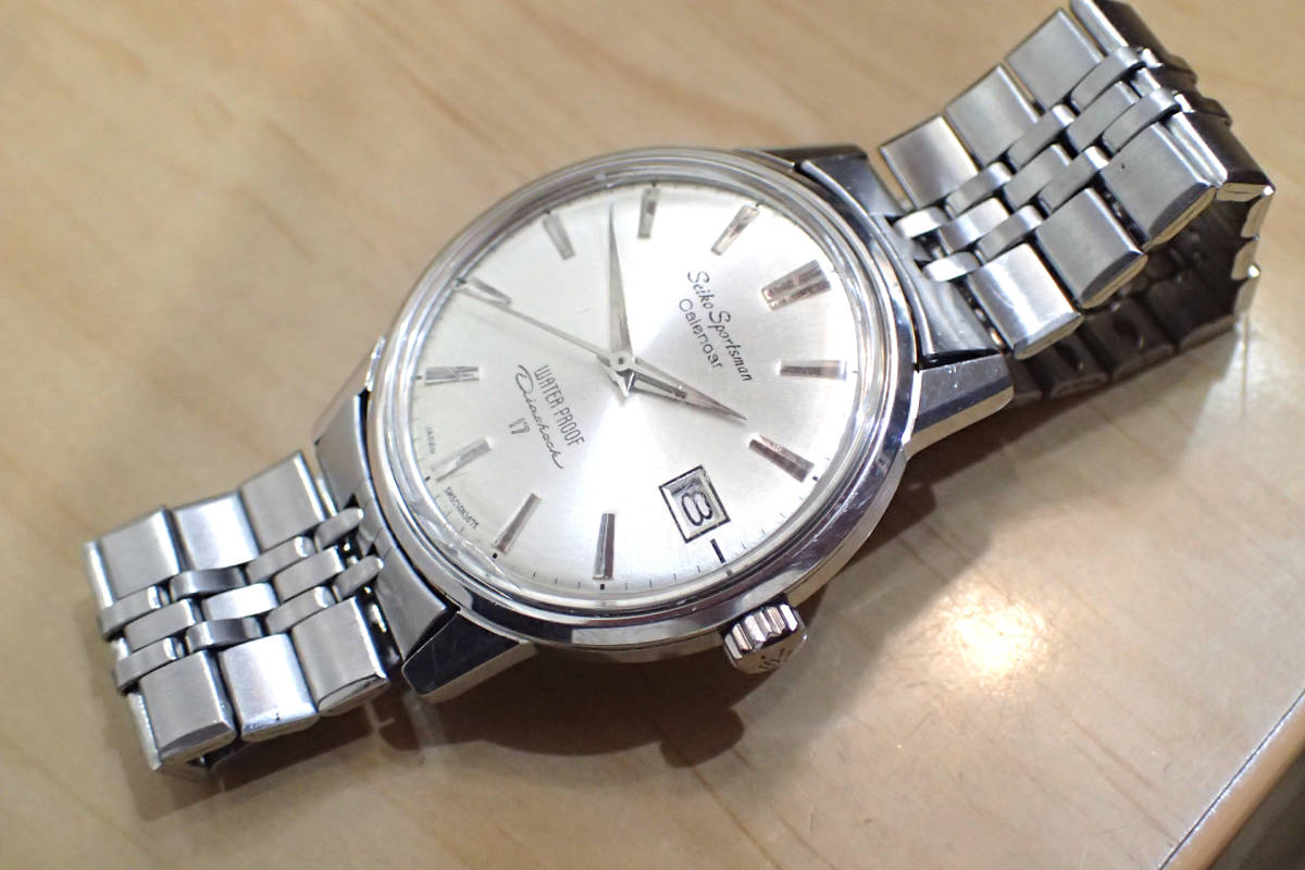 動作品/時計店在庫品 ◇Seiko/セイコースポーツマン カレンダー 14112
