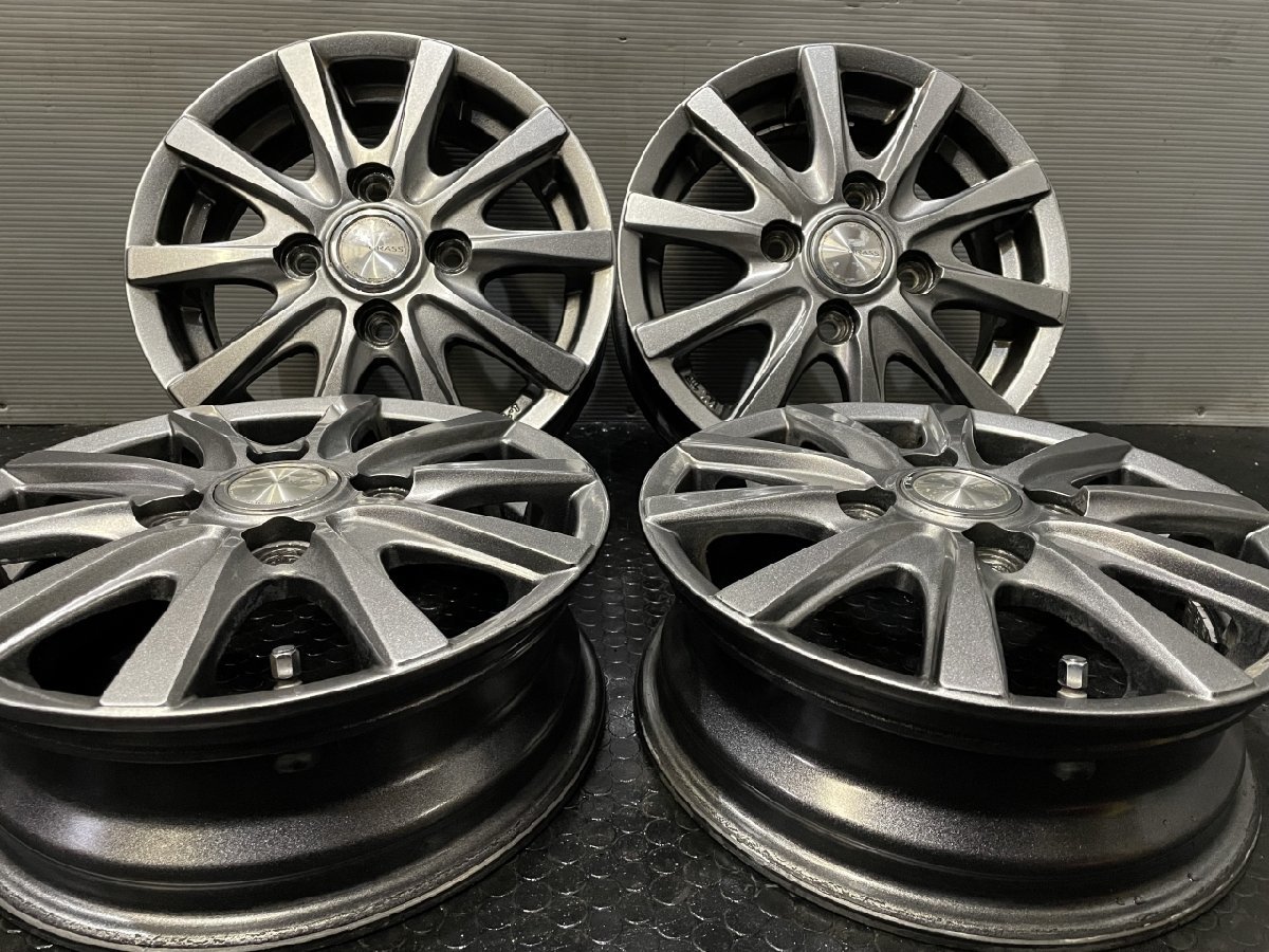 YFC GRASS グラス 社外ホイール 12インチ 4本 4J4HPCD10+42 軽トラ 軽 