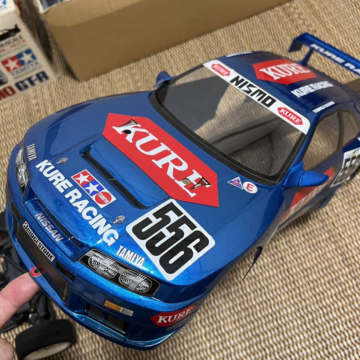 タミヤ☆KURE NISMO GT-R TA03Fベルトドライブ4WD タミヤ☆KURE NISMO