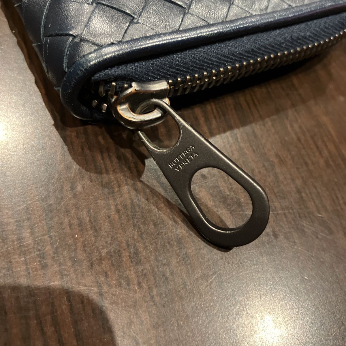 ボッテガ ヴェネタ 財布 ジップ 2つ折り BOTTEGA VENETA 二つ折り財布