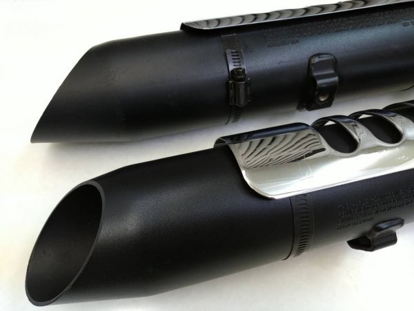 美品】ハーレー純正 スポーツスター用 北米マフラー バロニーカット 