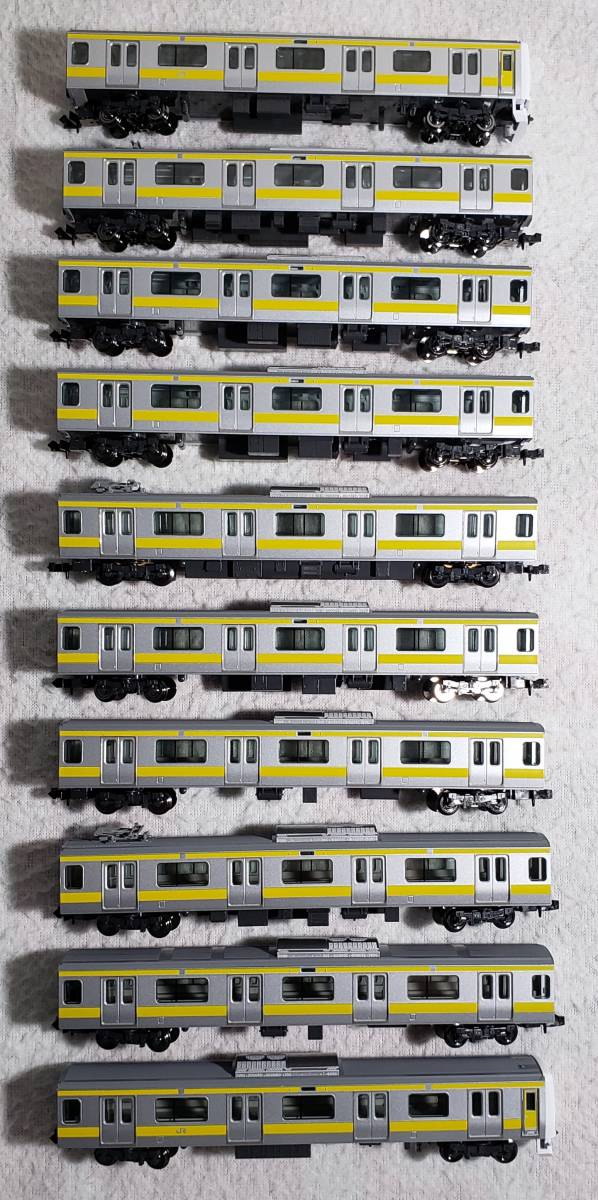 TOMIX 92889、92890 E231-500 総武線 基本増結セット 公式]鉄道模型