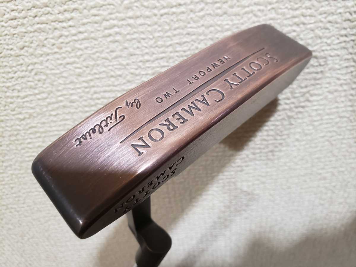 スコッティキャメロン NEWPORT TWO 34インチ リフィニッシュ 34インチ 