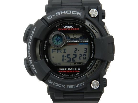 ★【未使用品】 CASIO G-SHOCK / カシオ Gショック FROGMAN フロッグマン GWF-1000-1JF 腕時計 ウォッチ 箱・タグ付き [B155U768]