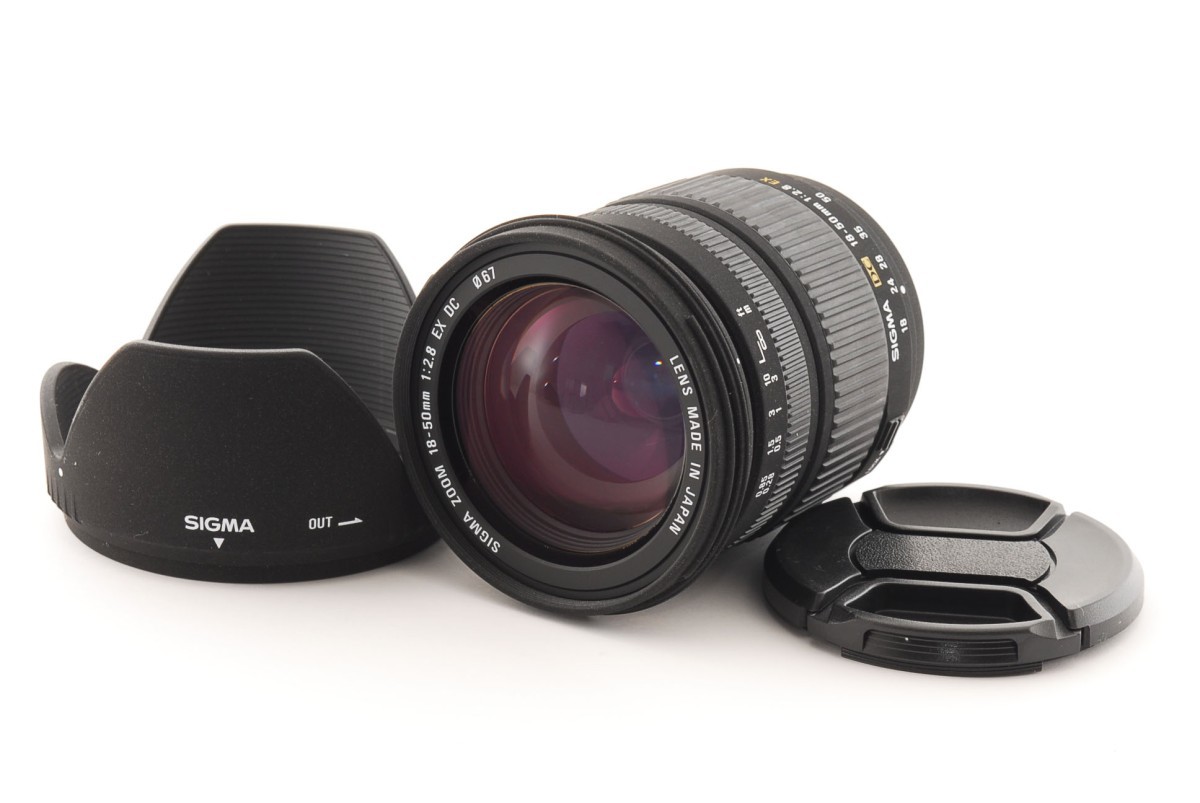 Sigma EX DC 18-50mm F/2.8 Pentax Kマウント用交換レンズ