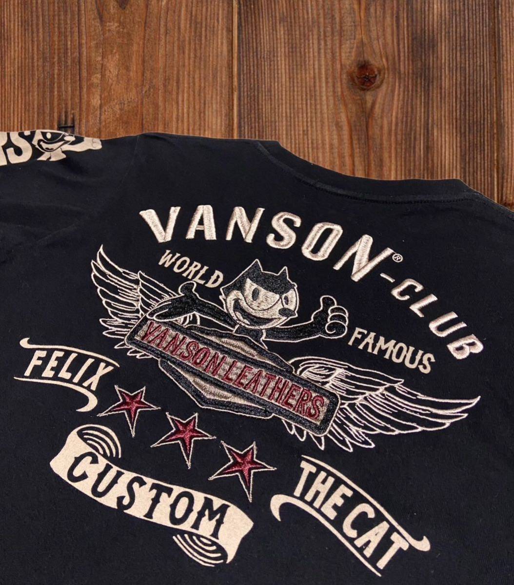 VANSON バンソン×Felix フィリックス　長袖　ロンT★Sサイズ★