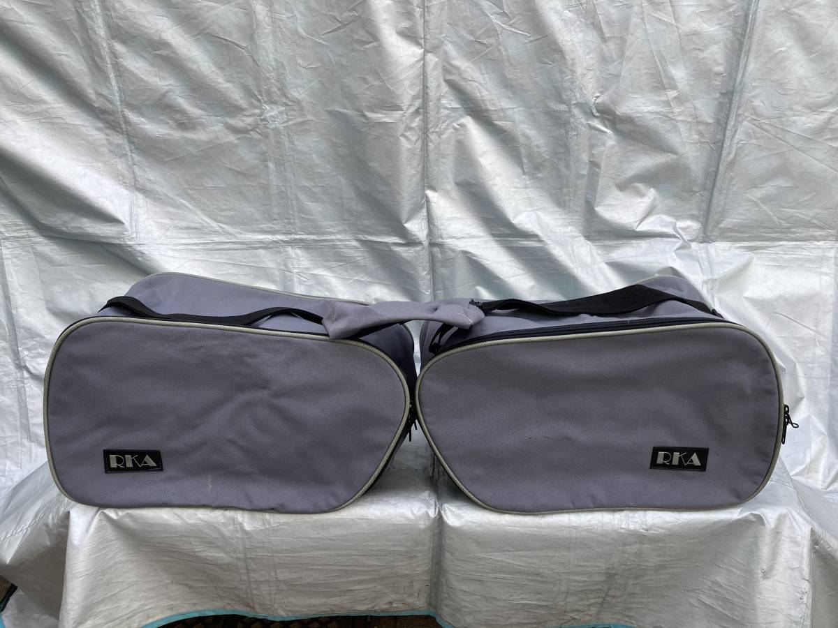 貴重品！RKA製 BMWパニアケース用インナーバッグ 左右セット 中古品 