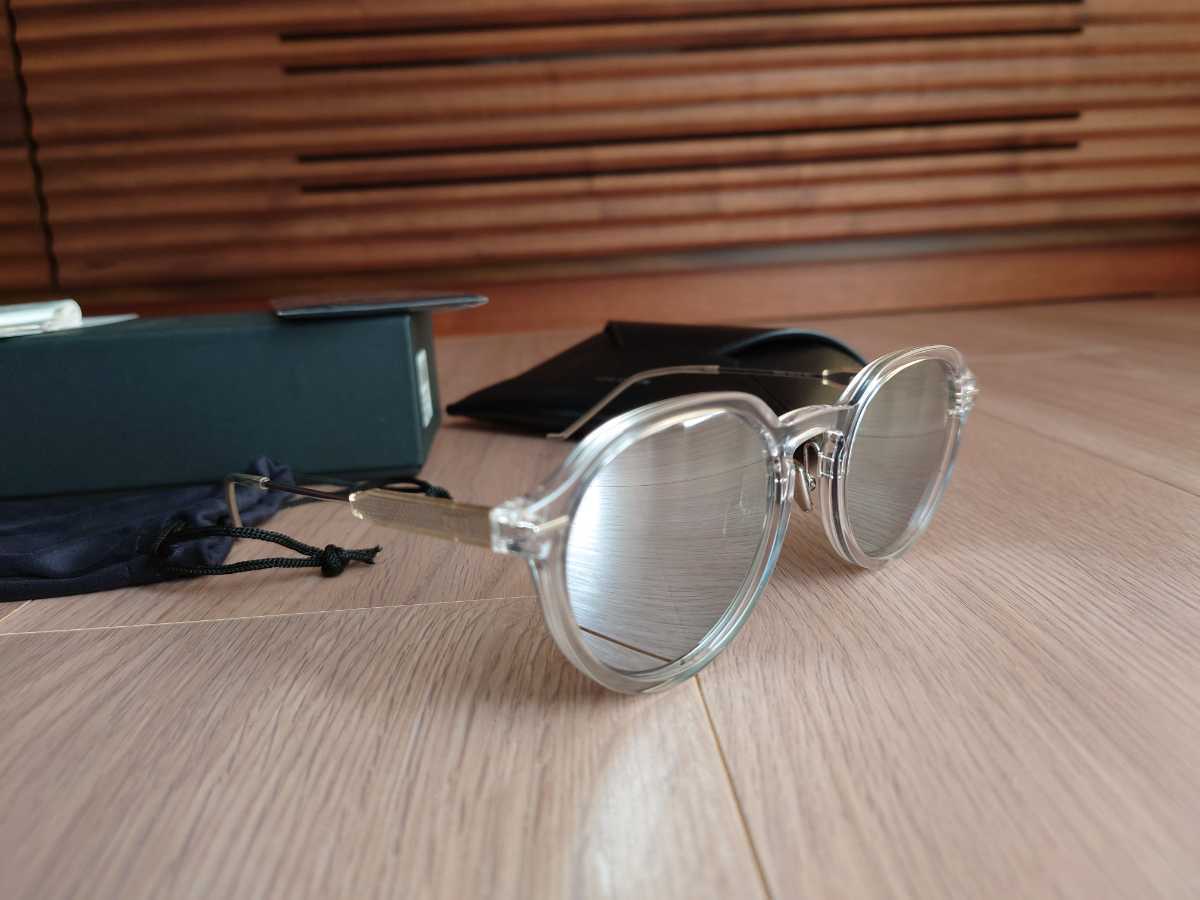 Dior ディオール サングラス 涼しげなスケルトン 透明フレーム 新品未 