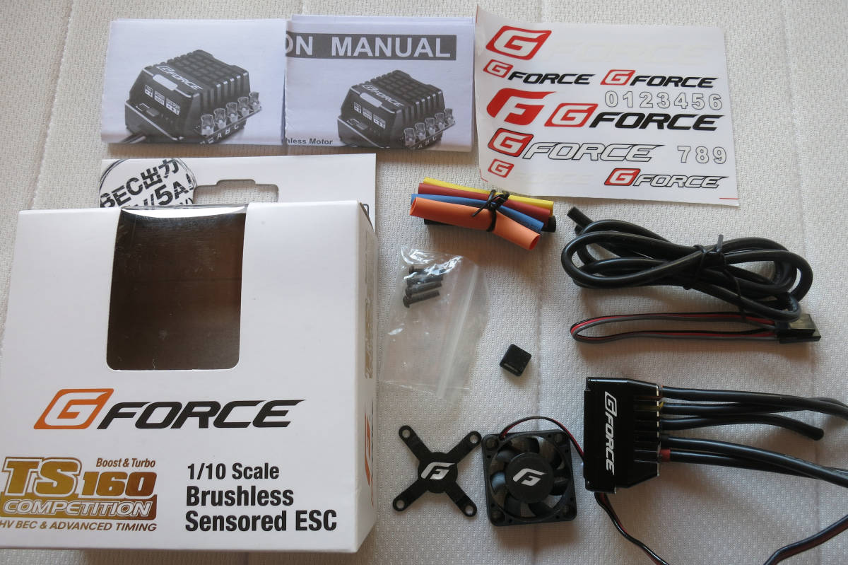 ☆G-FORCE☆TS160A ESC☆未走行品☆ブラシレスESC☆ ESC |